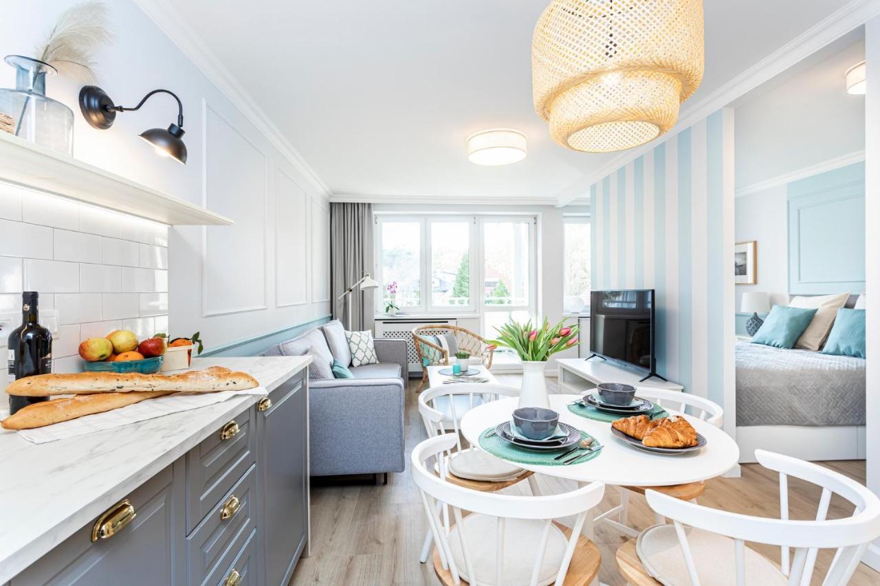 Blue Sea Apartment โซพอต ภายนอก รูปภาพ